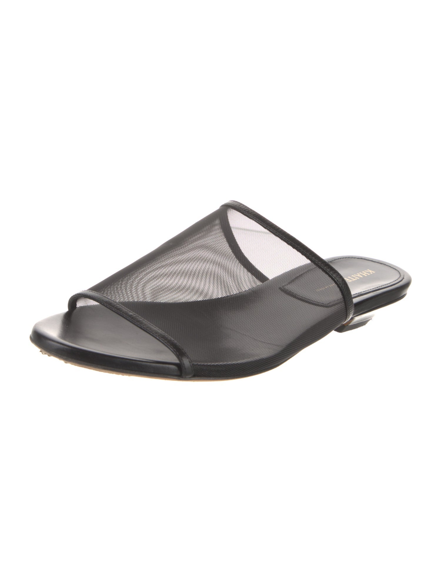 Khaite Mesh Printed Slides