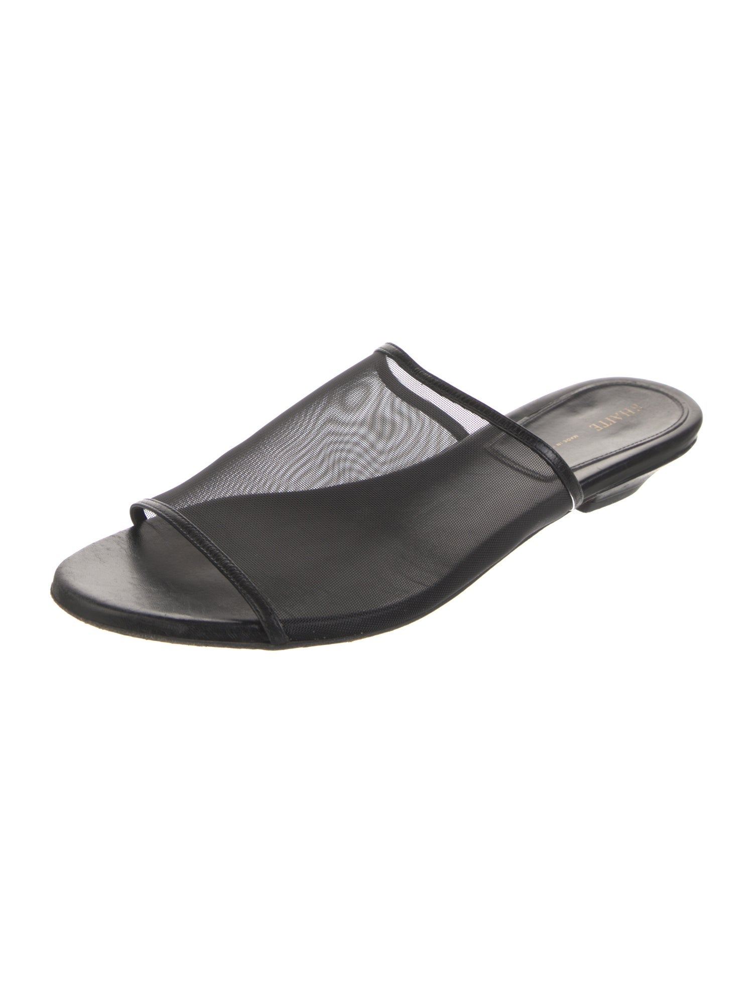 Khaite Mesh Mesh Accents Slides