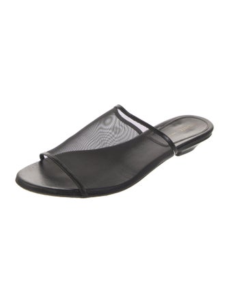 Khaite Mesh Mesh Accents Slides