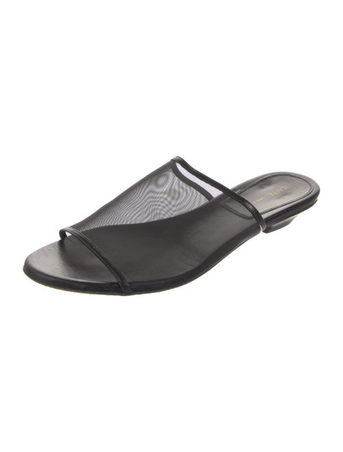 Khaite Mesh Mesh Accents Slides