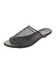 Khaite Mesh Mesh Accents Slides