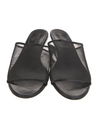 Khaite Mesh Mesh Accents Slides