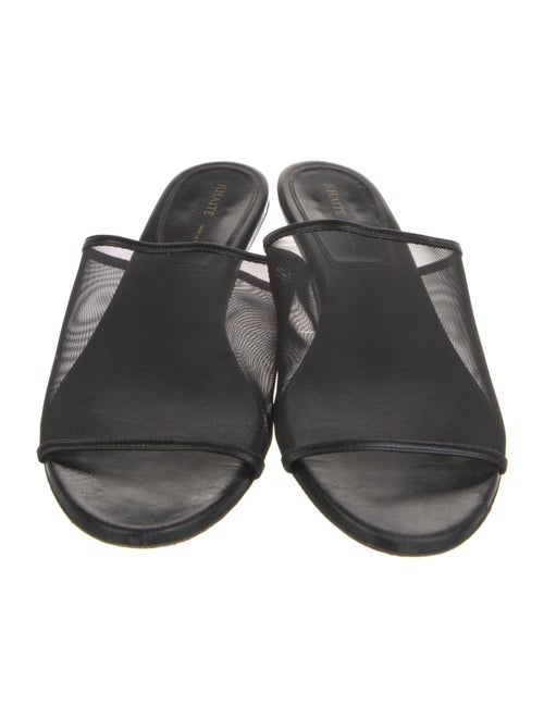 Khaite Mesh Mesh Accents Slides