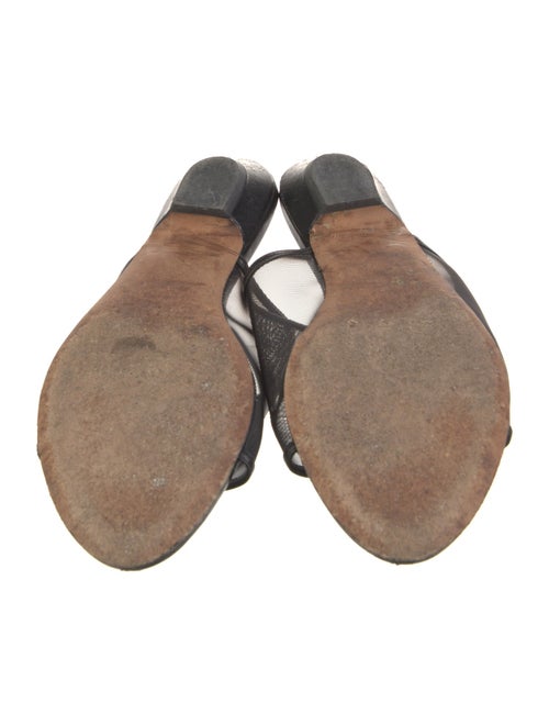 Khaite Mesh Mesh Accents Slides