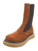 Khaite Suede Chelsea Boots