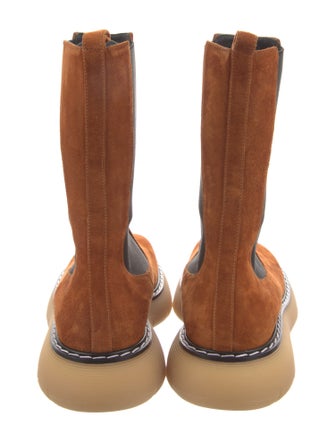 Khaite Suede Chelsea Boots