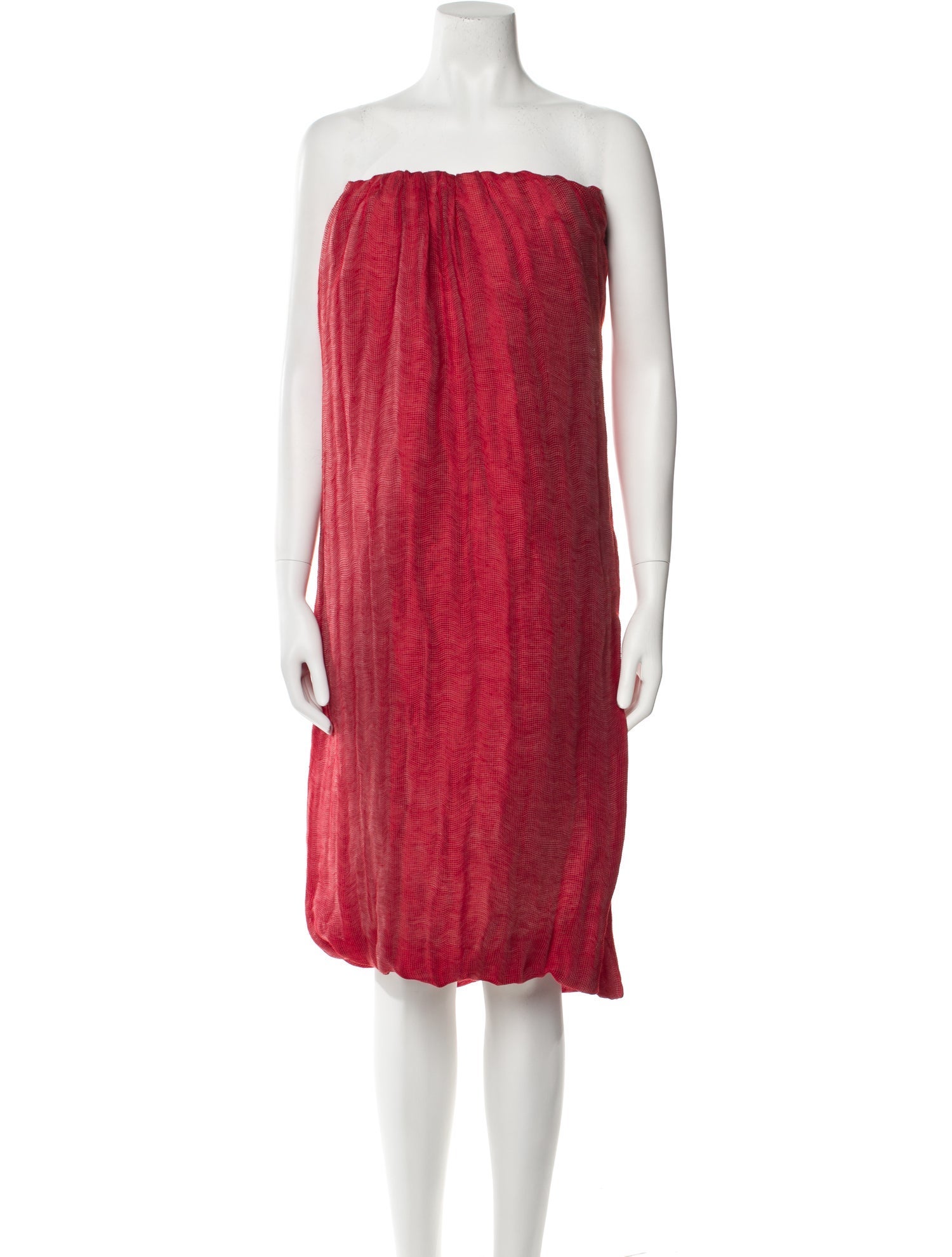 Khaite Linen Mini Dress