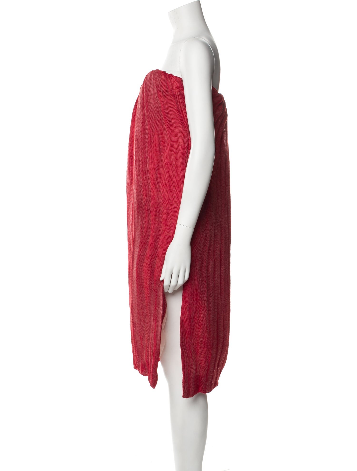 Khaite Linen Mini Dress