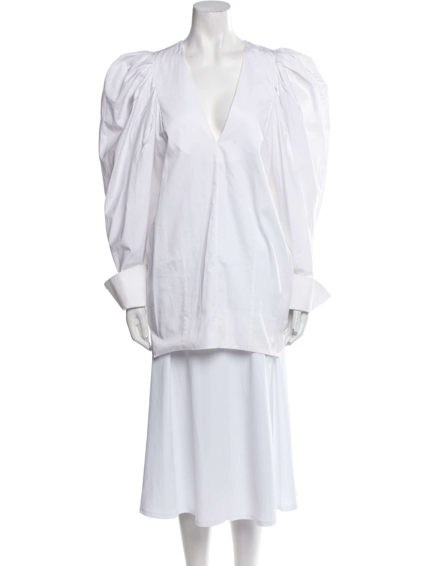 Khaite V-Neck Long Sleeve Tunic