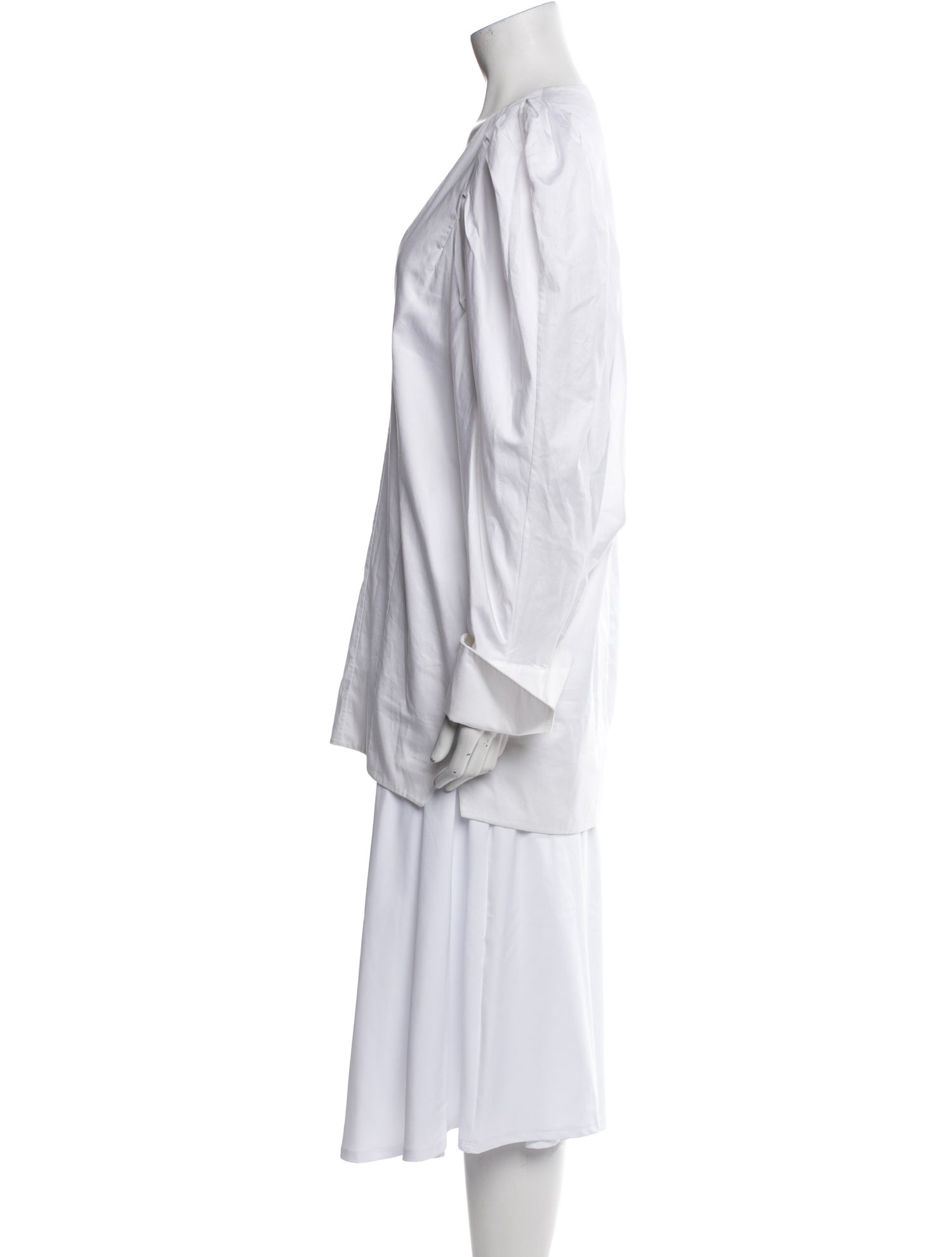 Khaite V-Neck Long Sleeve Tunic