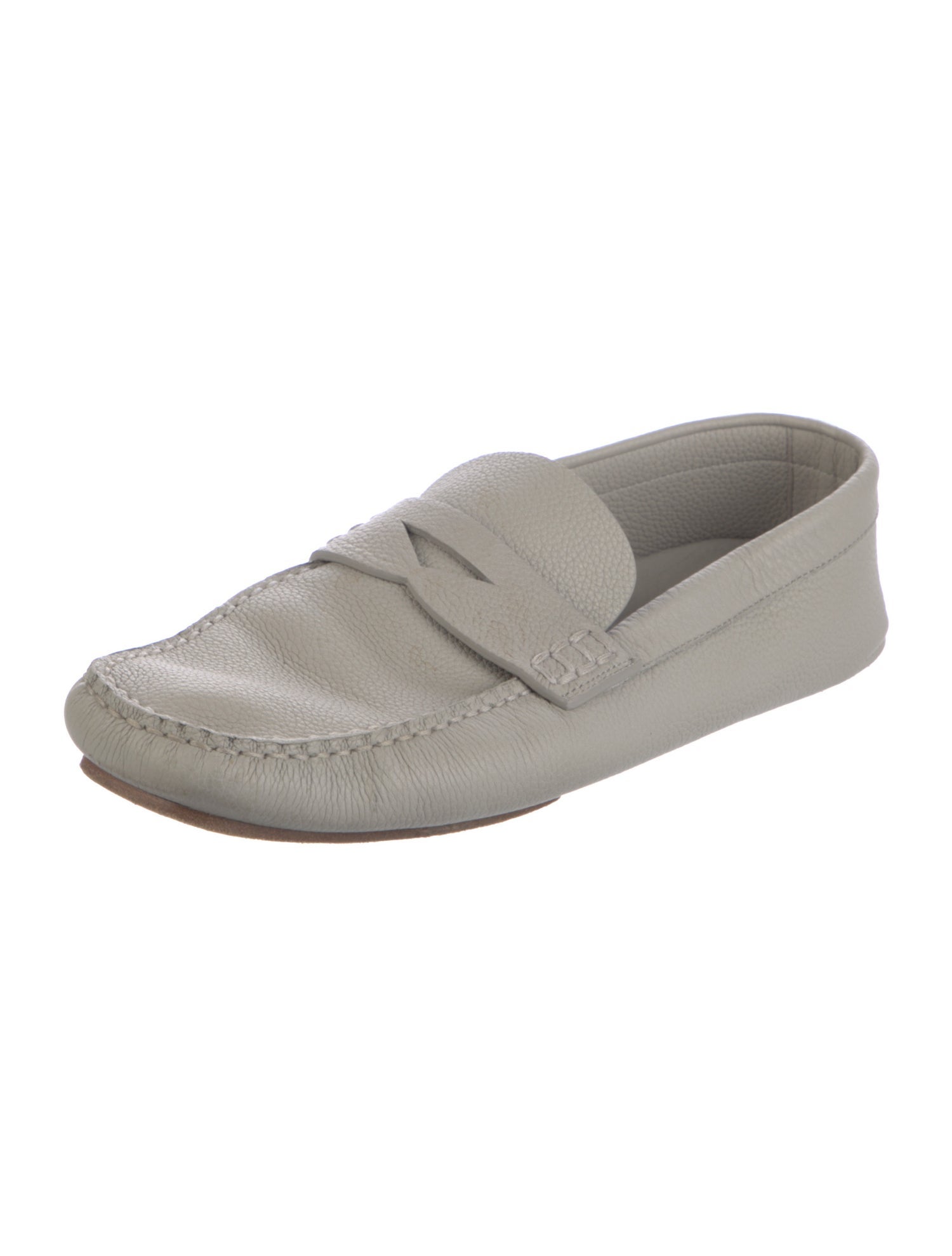 Khaite Leather Loafers