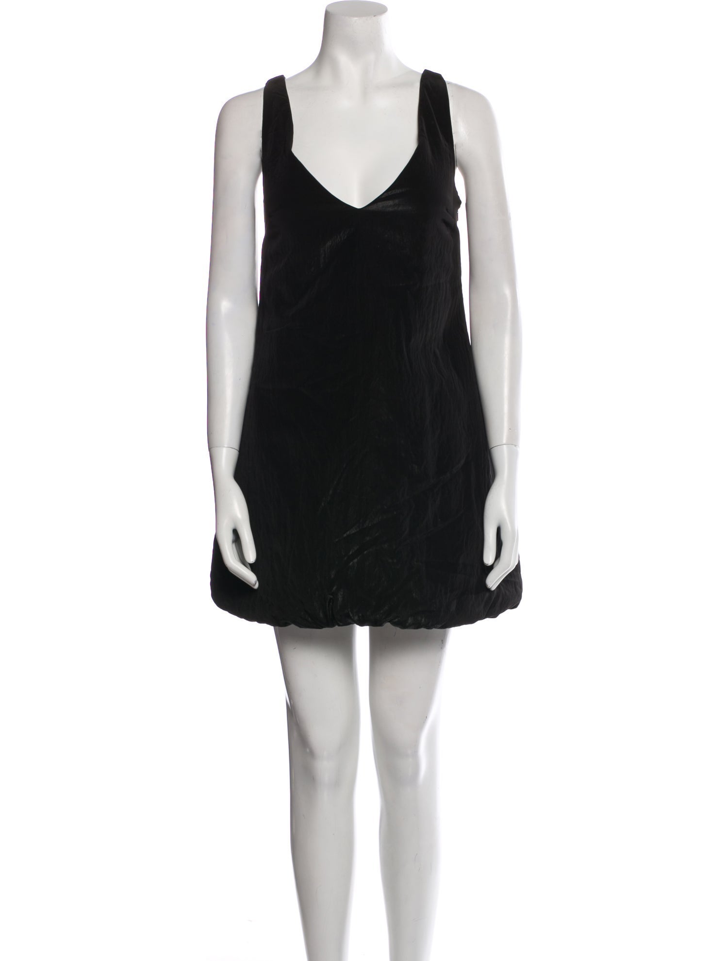 Khaite V-Neck Mini Dress