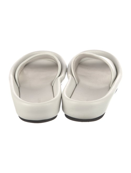 Khaite Leather Slides