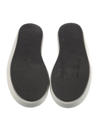 Khaite Leather Slides