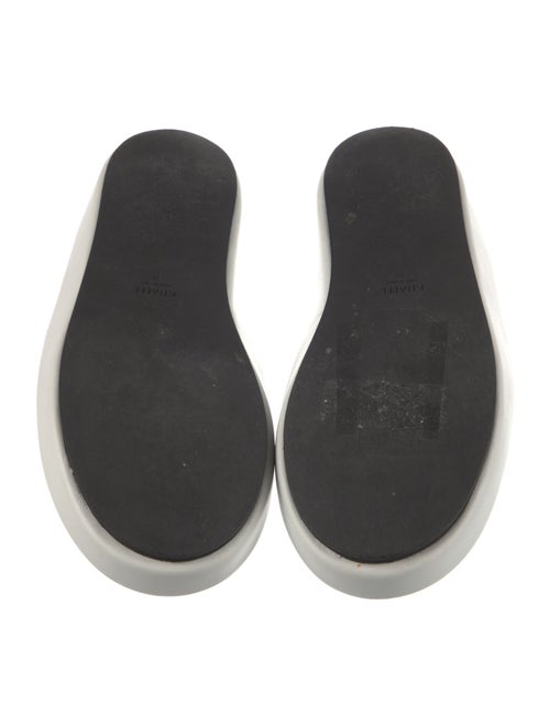 Khaite Leather Slides
