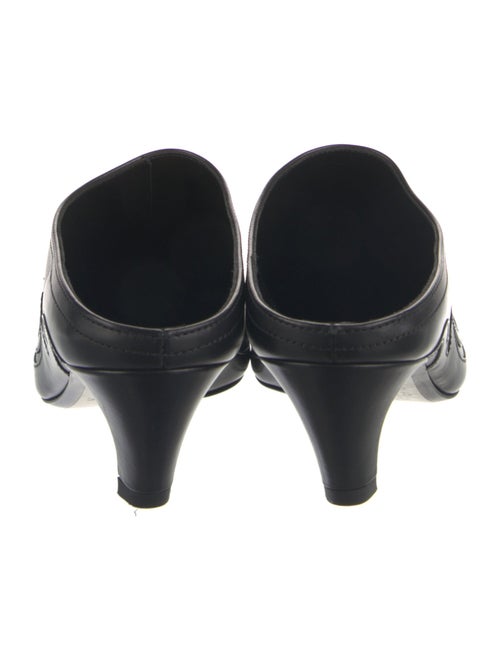 Khaite Leather Mules