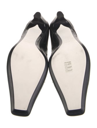 Khaite Leather Mules