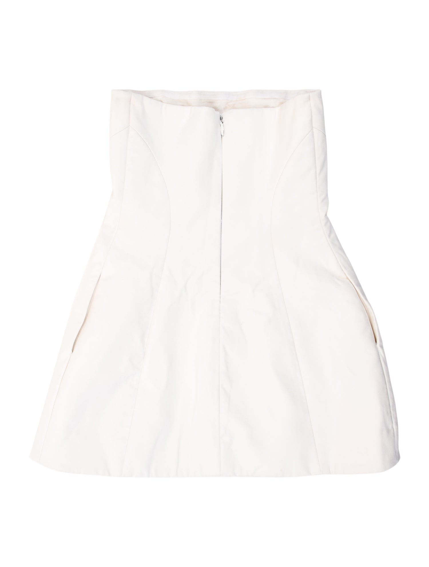 Khaite Strapless Mini Dress