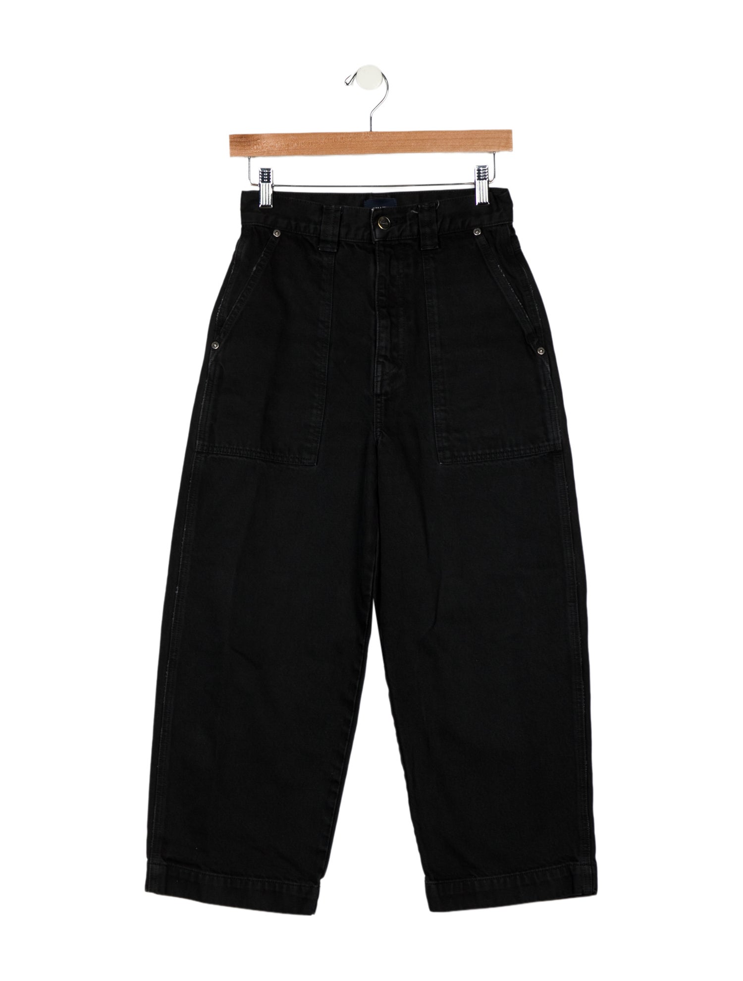 Khaite High-Rise Wide Leg Jeans