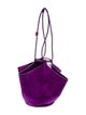 Khaite Suede Top Handle Bag