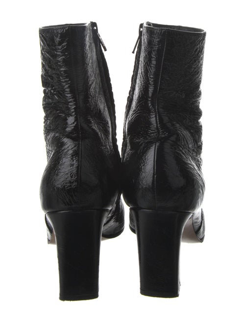 Khaite Patent Leather Sock Boots