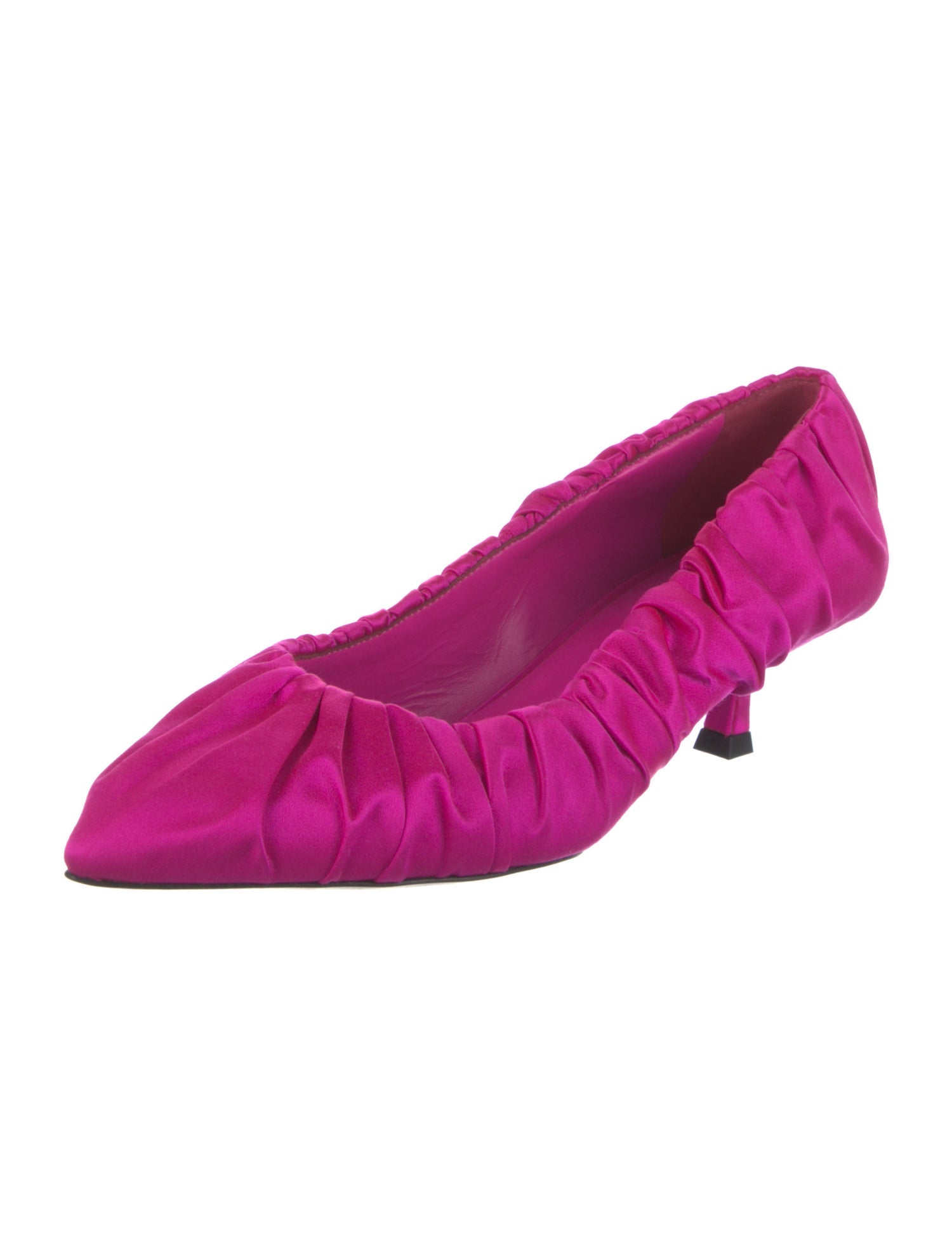 Khaite Satin Pumps