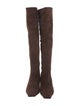 Khaite Suede Riding Boots