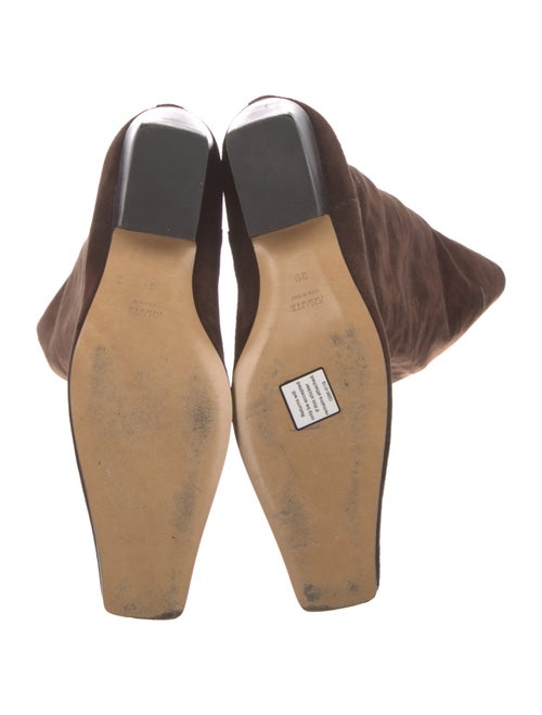 Khaite Suede Riding Boots
