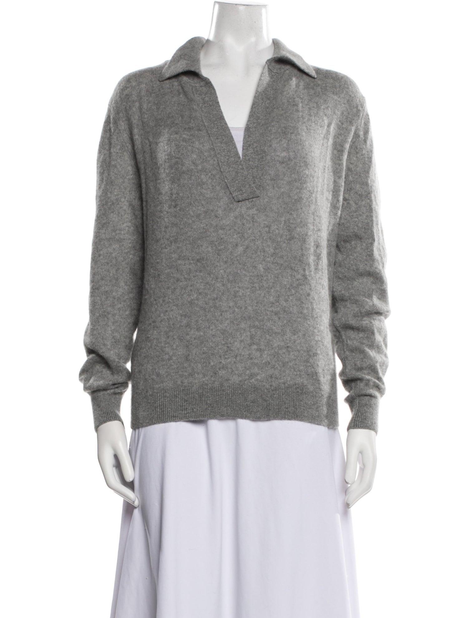 Khaite Cashmere V-Neck Sweater