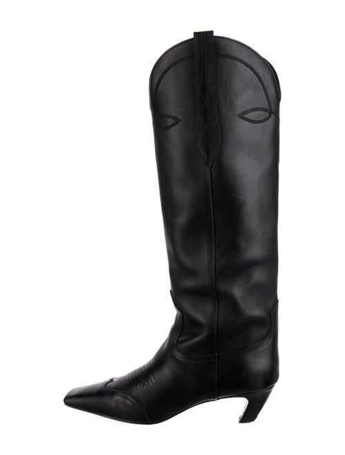 Khaite Leather Riding Boots