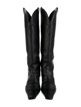 Khaite Leather Riding Boots