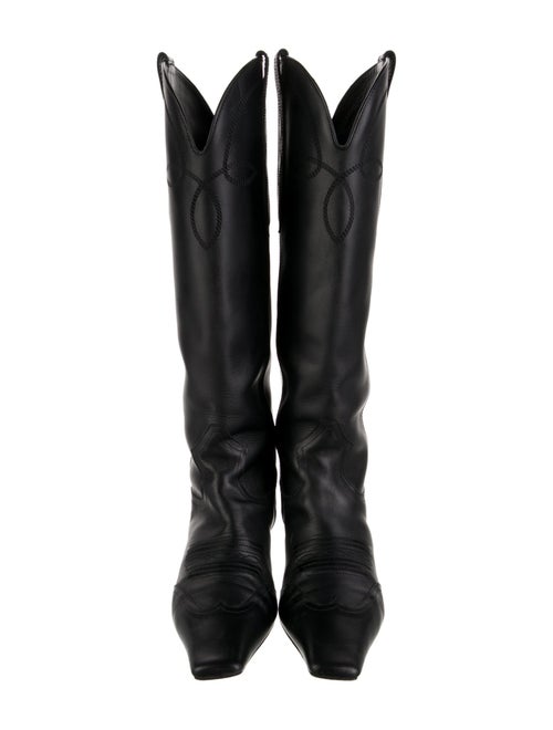 Khaite Leather Riding Boots