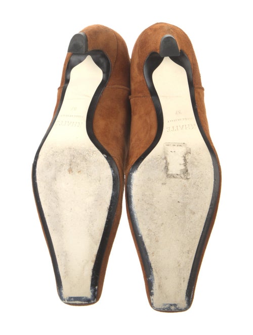 Khaite Suede Western Boots