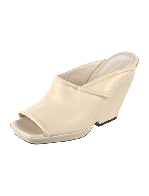 Khaite Leather Mules