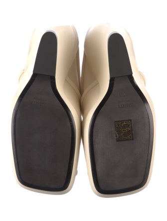 Khaite Leather Mules