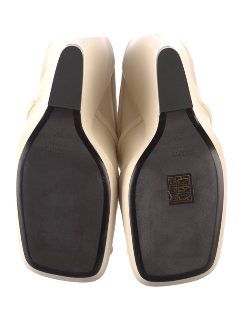 Khaite Leather Mules