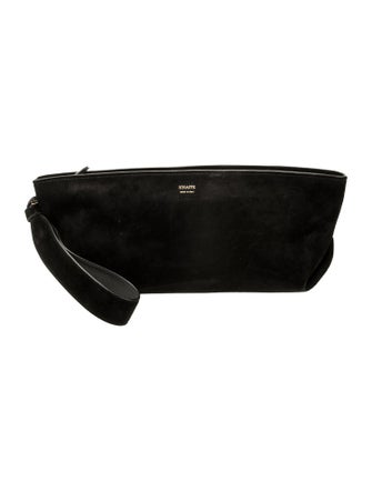 Khaite Suede Top Handle Bag