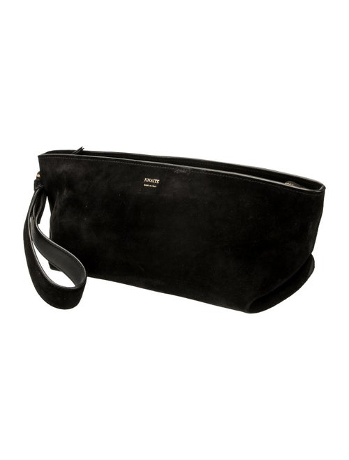 Khaite Suede Top Handle Bag