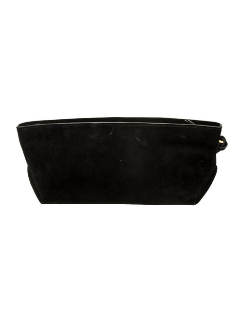 Khaite Suede Top Handle Bag