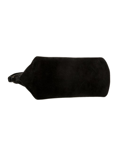 Khaite Suede Top Handle Bag