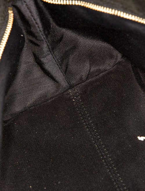 Khaite Suede Top Handle Bag