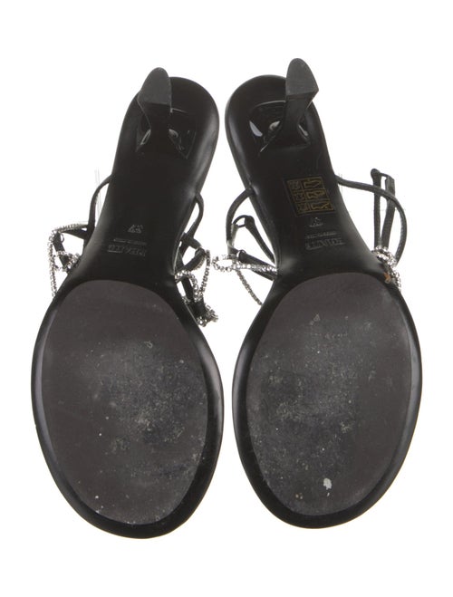 Khaite Leather Slingback Sandals