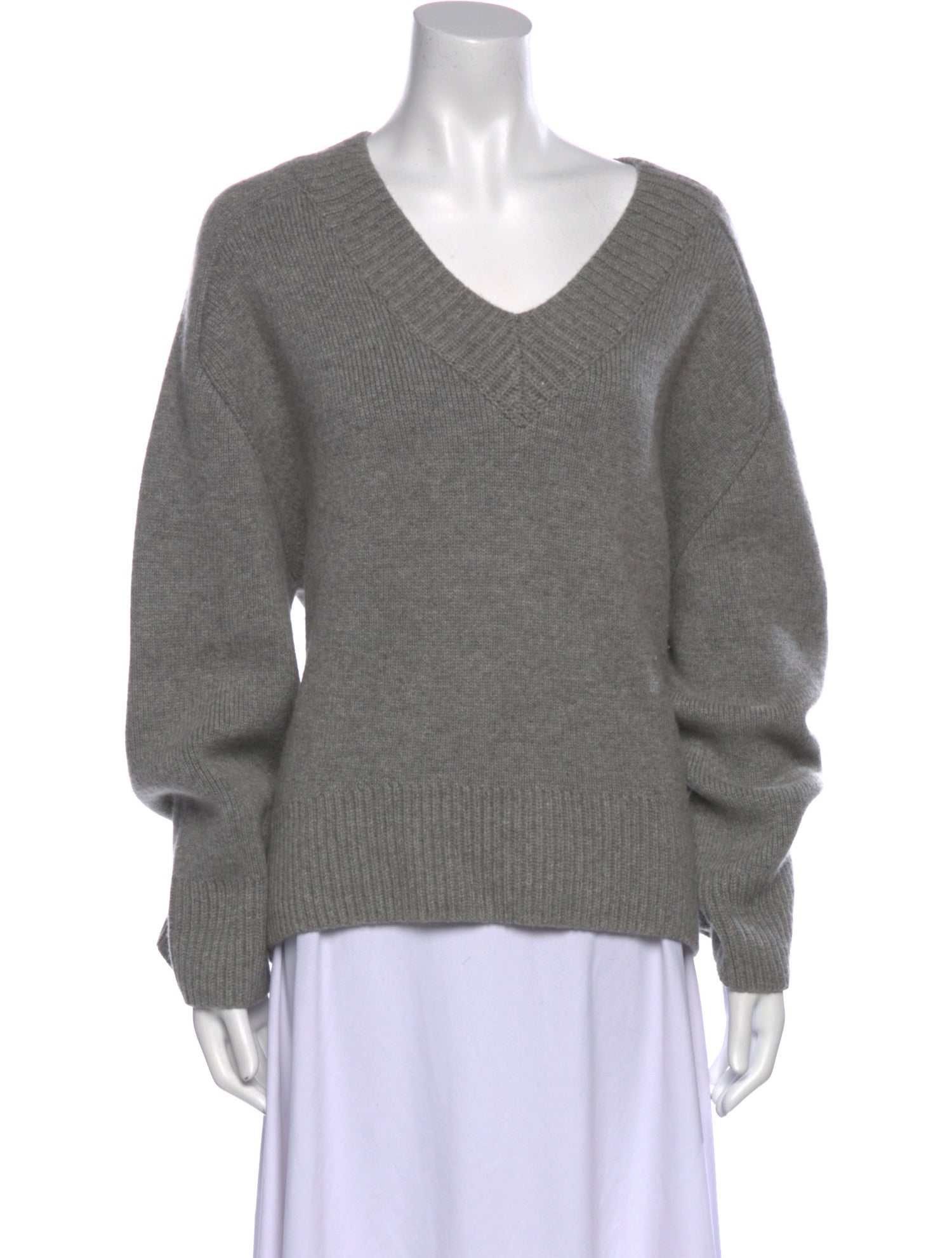 Khaite Cashmere V-Neck Sweater