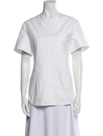 Khaite Crew Neck Short Sleeve T-Shirt