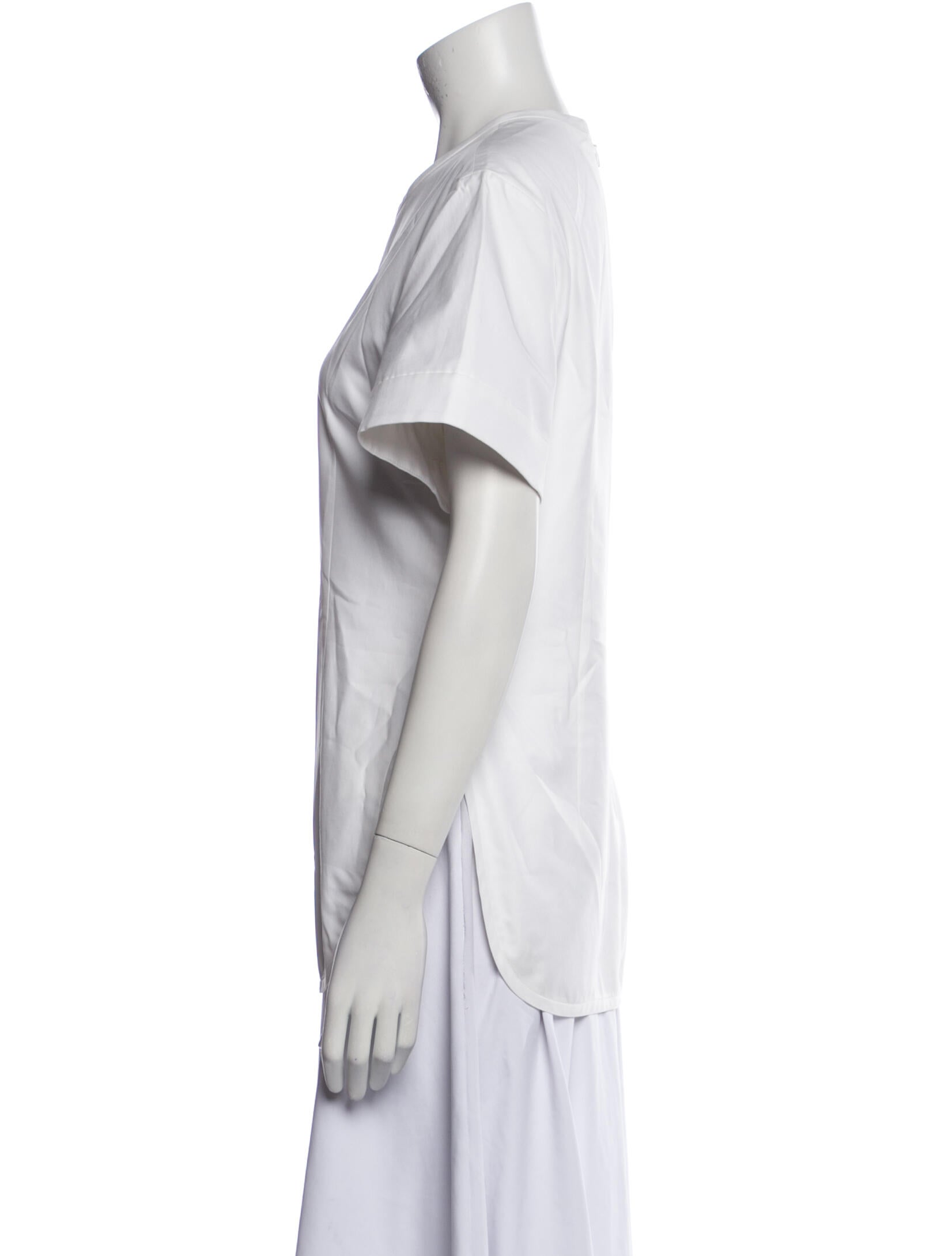 Khaite Crew Neck Short Sleeve T-Shirt