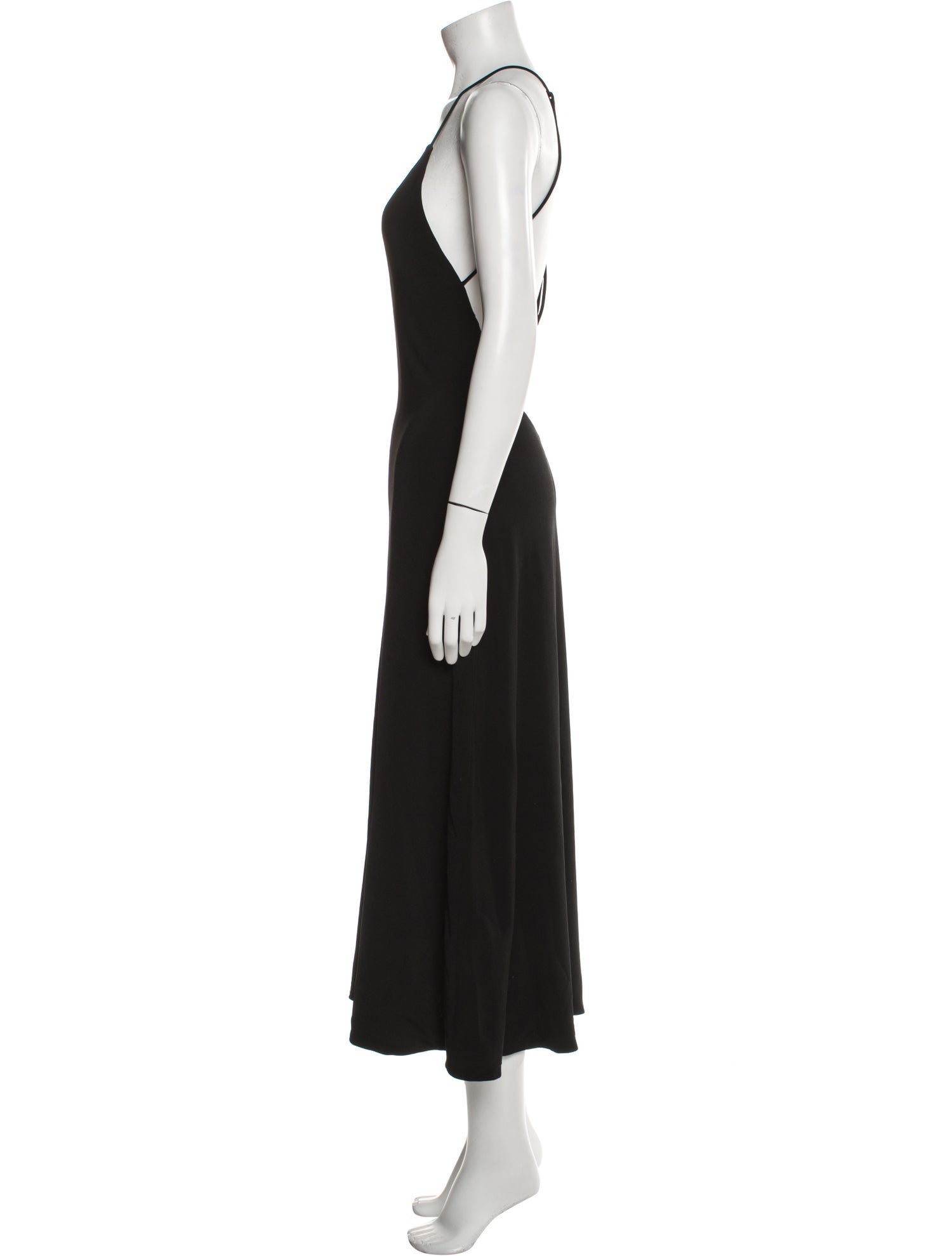 Khaite Scoop Neck Long Dress