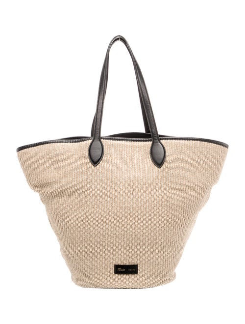 Khaite Raffia Tote