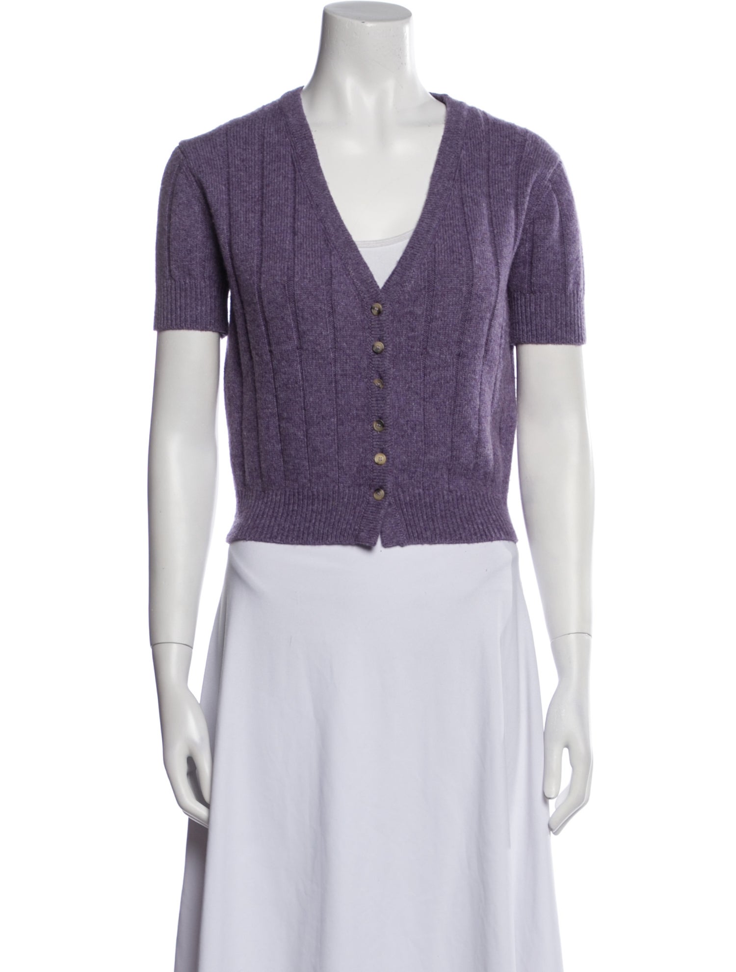 Khaite Cashmere V-Neck Sweater