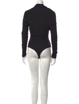 Khaite Cowl Neck Long Sleeve Bodysuit