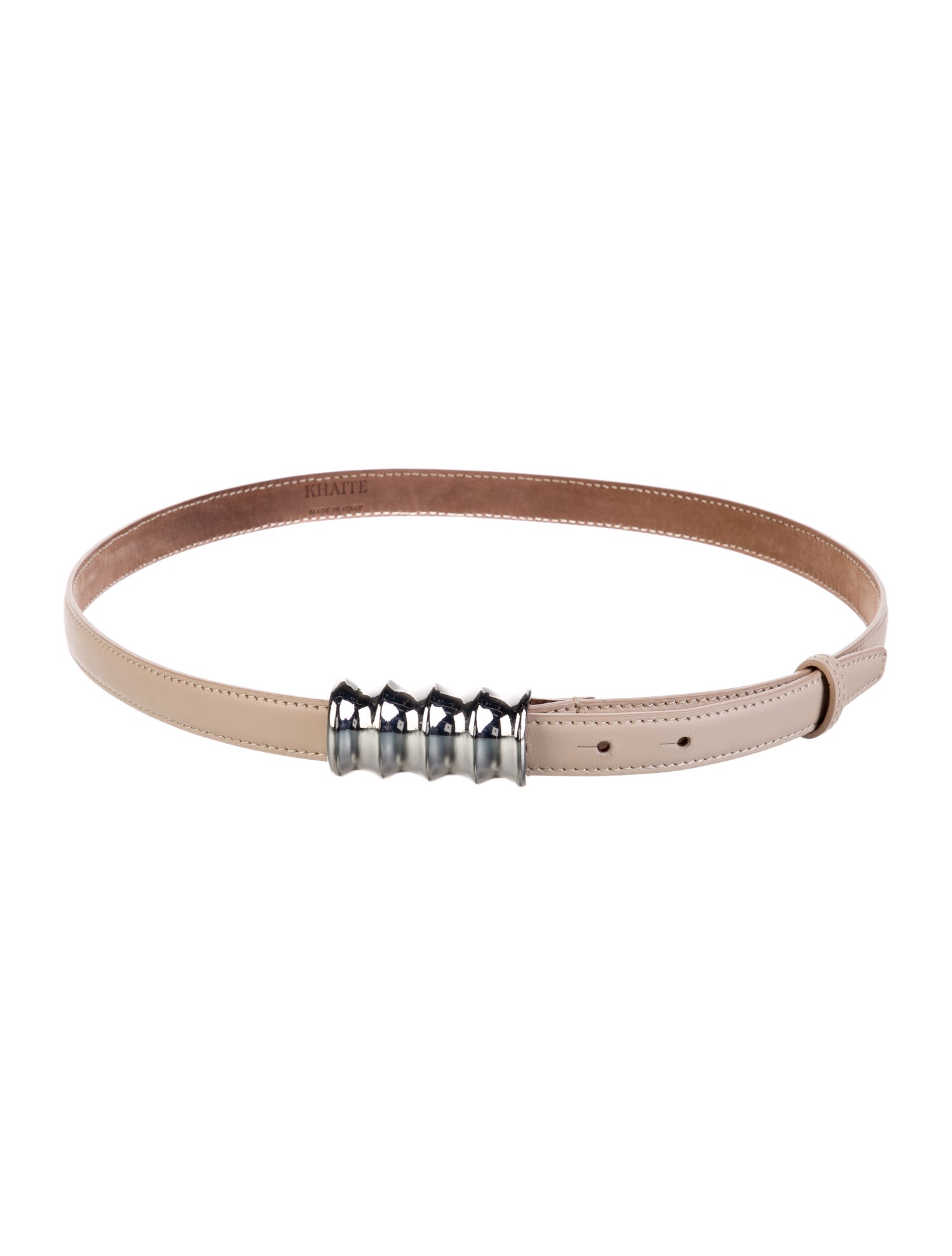Khaite Skinny Leather Belt